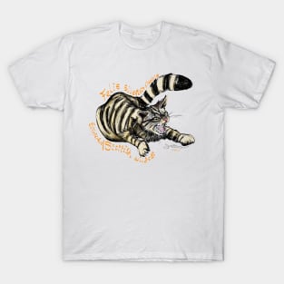 Wildcat, Felis silvestris silvestris T-Shirt